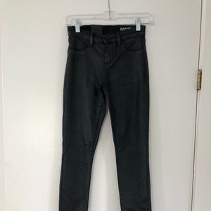 BLANK NYC METALLIC COATED DENIM